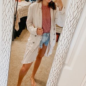 Free People military jacket